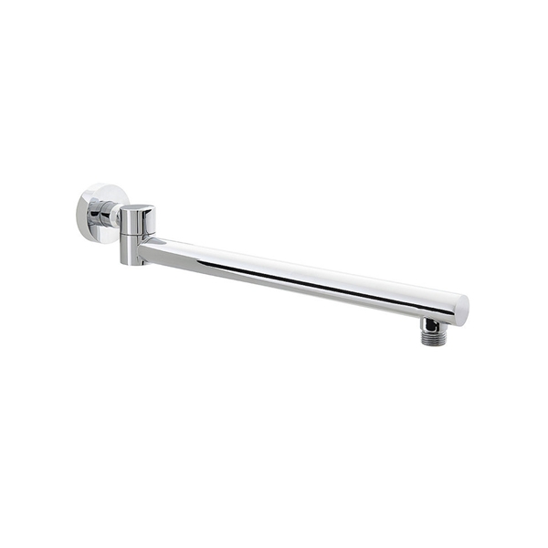 KREINER PREMIUM sprchové rameno 400mm 90°, kruhový průřez, otočné, chrom