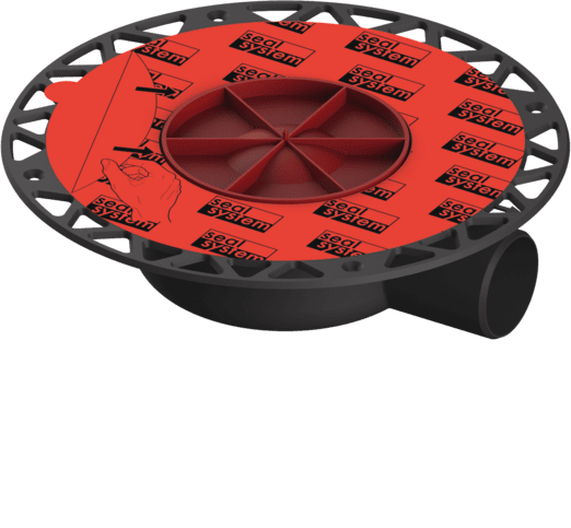 TECE Tělo podlahové vpusti TECEdrainpoint S DN 50 s univerzální přírubou a těsněním Seal System #3601401