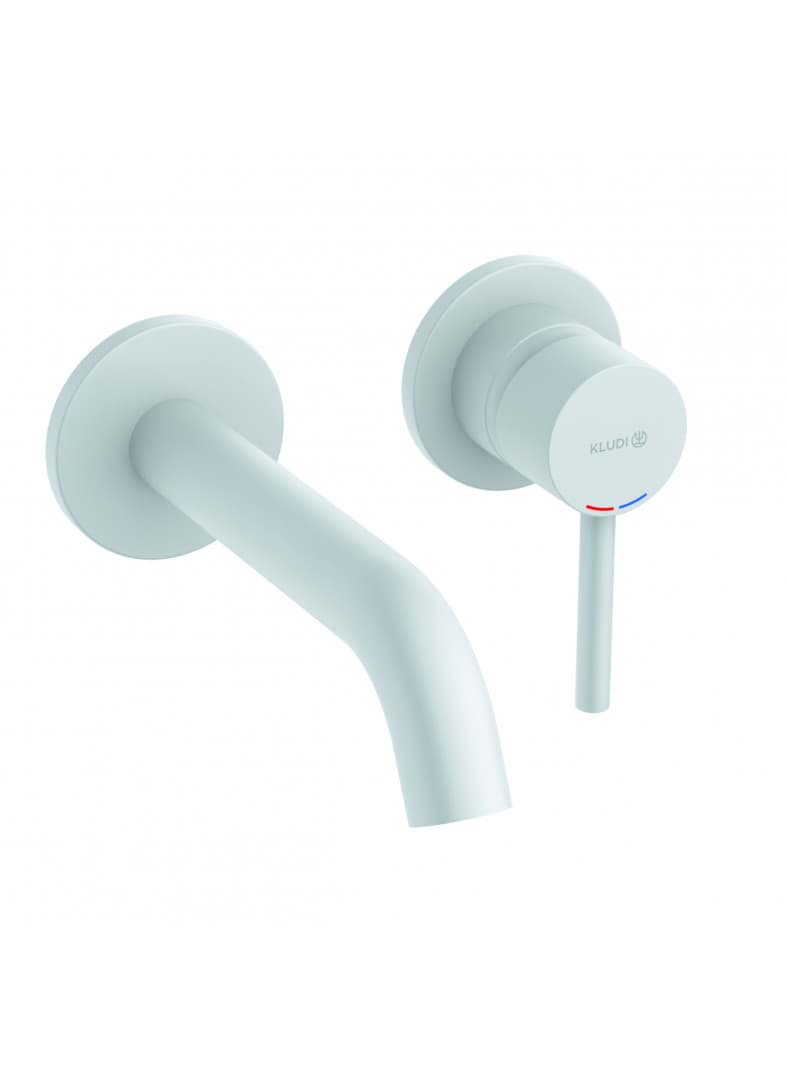 KLUDI Bozz umyvadlová baterie pod omítku #382445376 - bílá mat