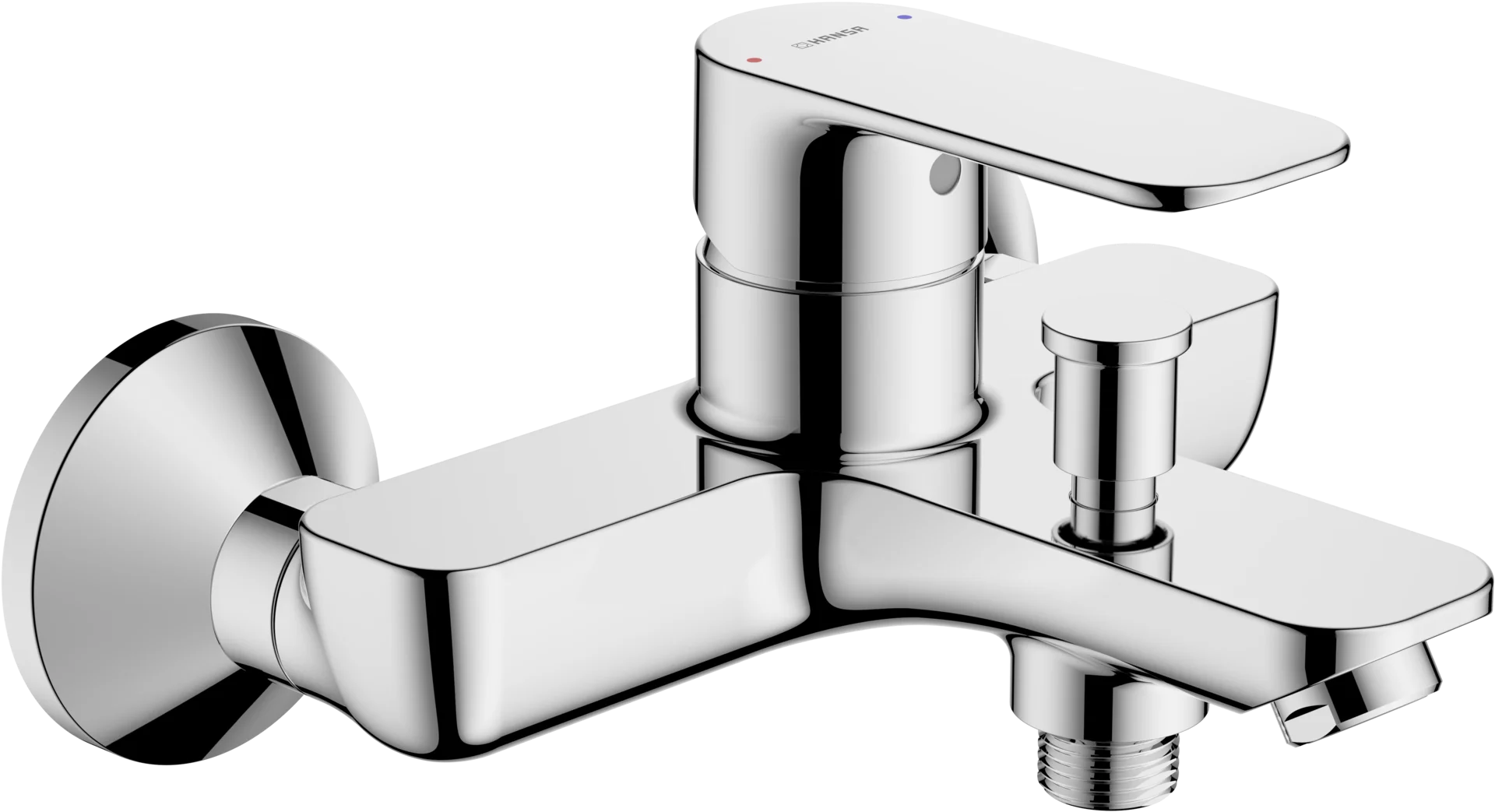 HANSA Basic nástěnná baterie vana/sprcha #55442103 - chrom