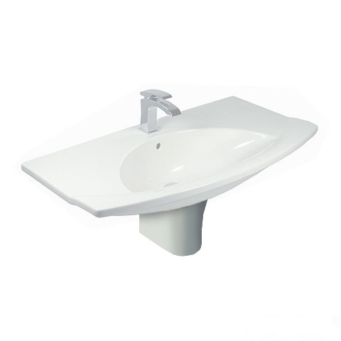 VILLEROY & BOCH ARRIBA polosloup k umyvadlu 72070009 - pergamon