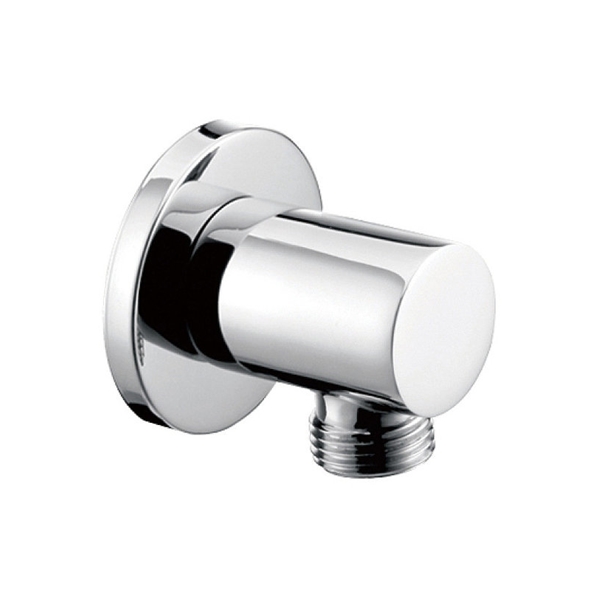 KREINER PREMIUM nástěnné připojovací kolínko 1/2" s ventilem, chrom