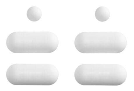 DURAVIT Dorazy 100142 #1001420000 - Barva 00, Náhradní díl Sedátka pro WC 140 mm