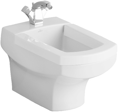 Obrázek VILLEROY & BOCH BELLEVUE bidet závěsný 546400R1 - ceramicplus