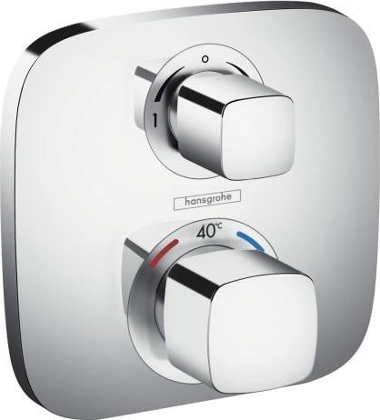 Obrázek HANSGROHE Ecostat E termostat pod omítku pro 2 spotřebiče #15708000 - chrom