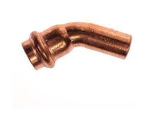 VIEGA koleno 12 mm, 45st. I/A lis cu # 292577