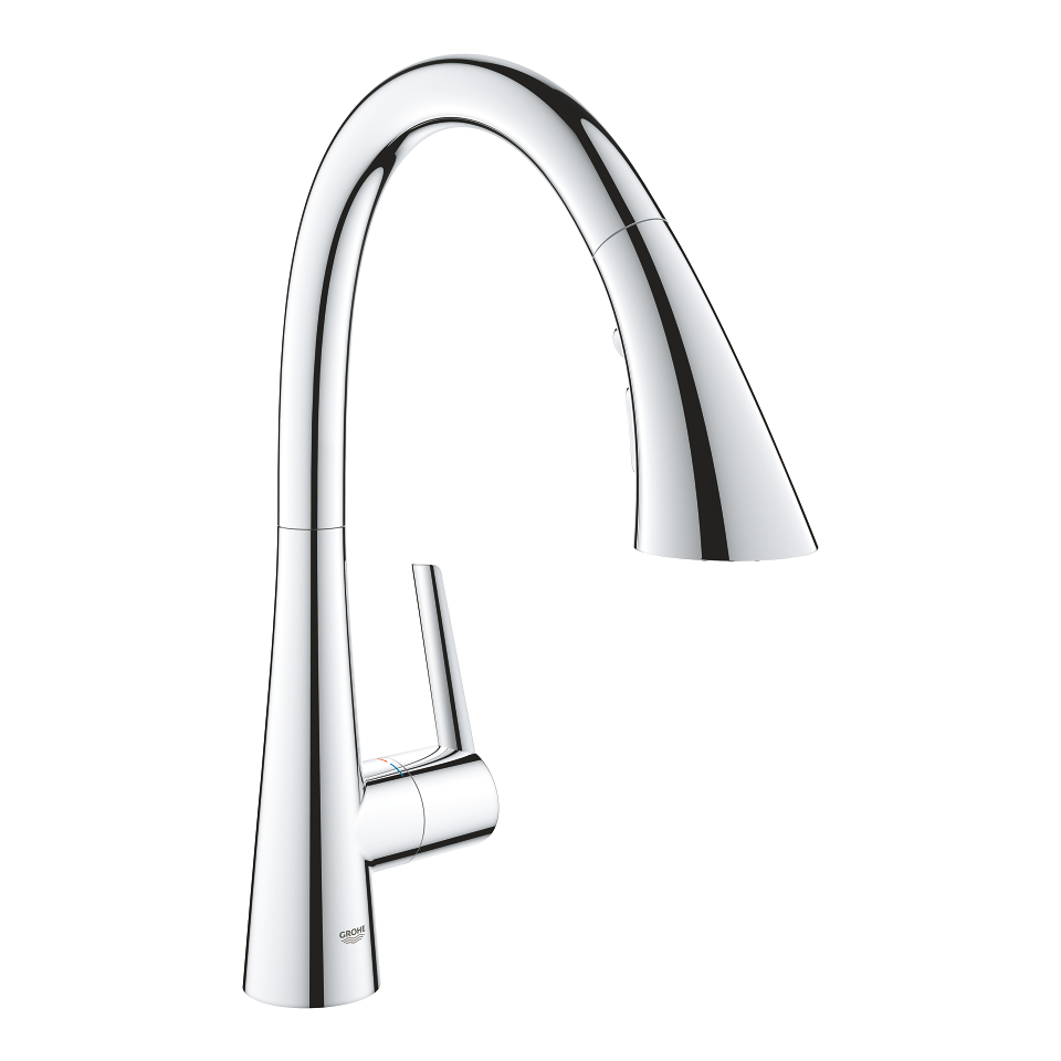 Зображення з  GROHE Zedra Одноважільний змішувач для мийки 1/2″, DN 15 хром #32294002