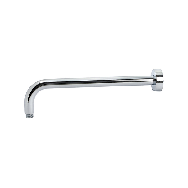 KREINER PREMIUM sprchové rameno 90° 250mm 1/2", mosaz, chromované s vysokým leskem