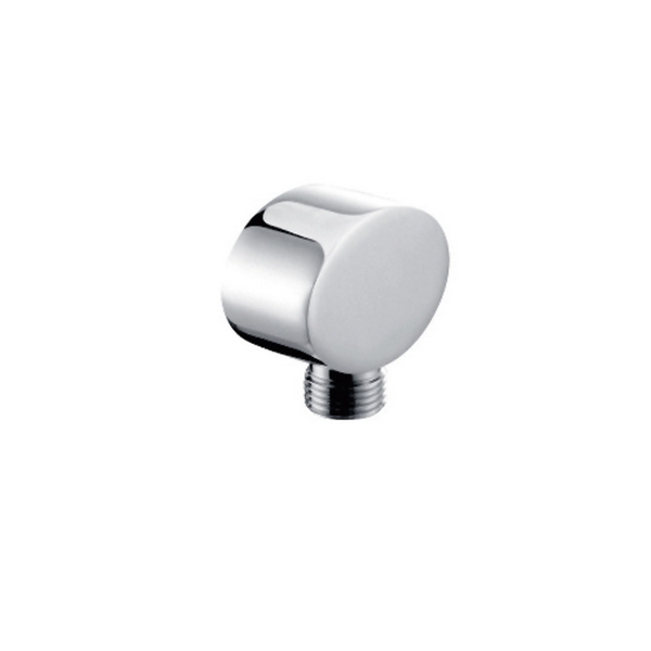 KREINER COMFORT nástěnné připojovací kolínko, 1/2" se zpětným ventilem, chrom