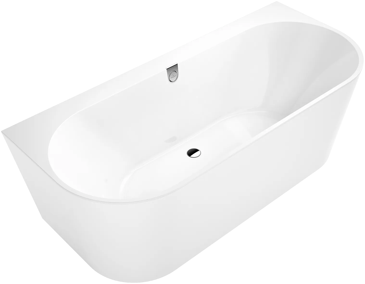 Obrázek VILLEROY BOCH Předstěnová vana Oberon 2.0, 1800 x 800 mm, bílá Alpine #UBQ180OBR9CD00V-01