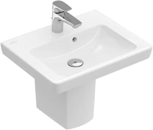 VILLEROY BOCH Umyvadlo Subway 2.0, 500 x 400 x 140 mm, bílá Alpine CeramicPlus, s přepadem #731550R1, obrázek 2