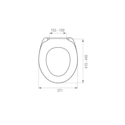 MKW UNIVERSAL WC sedátko S470T010