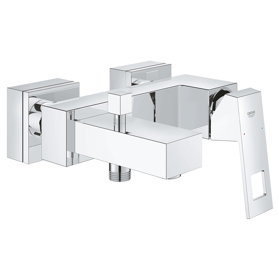 Obrázek GROHE Eurocube Páková vanová baterie, DN 15 chrom #23140000