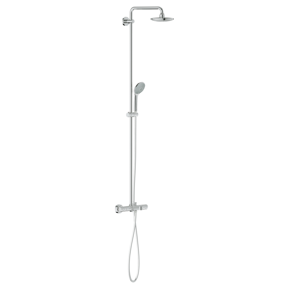 Obrázek GROHE Euphoria System 180 Sprchový systém s vanovým termostatem na zeď chrom #27475000