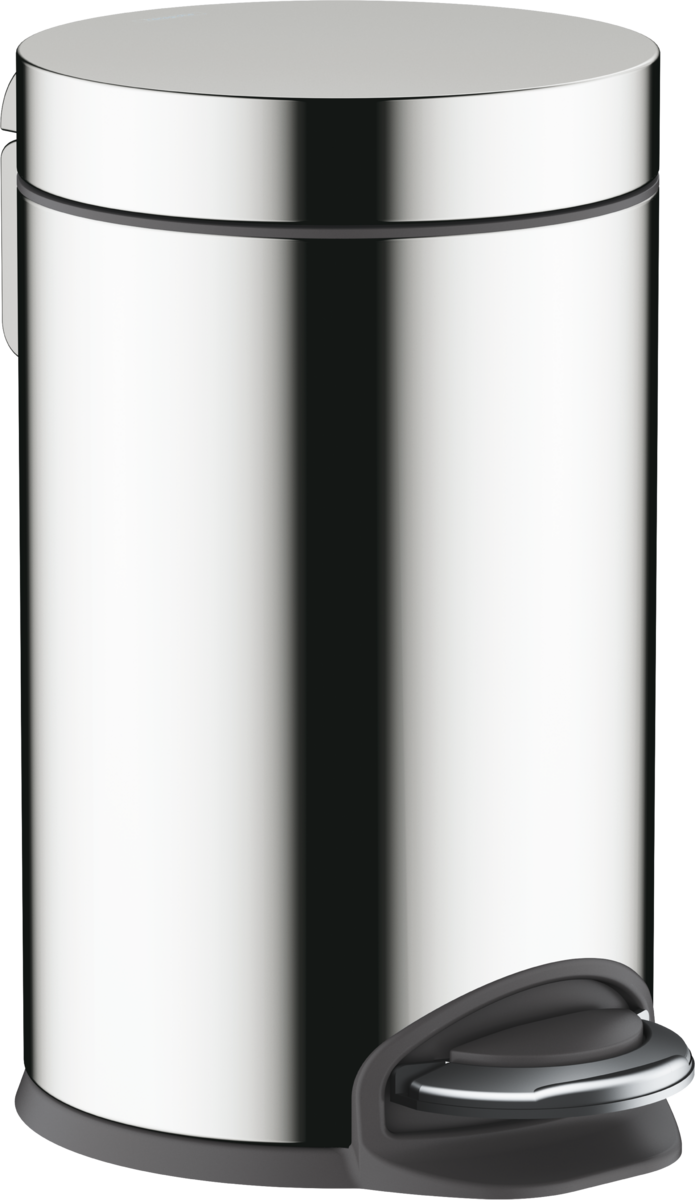 Obrázek HANSGROHE AddStoris Odpadkový koš nášlapný #41775000 - chrom