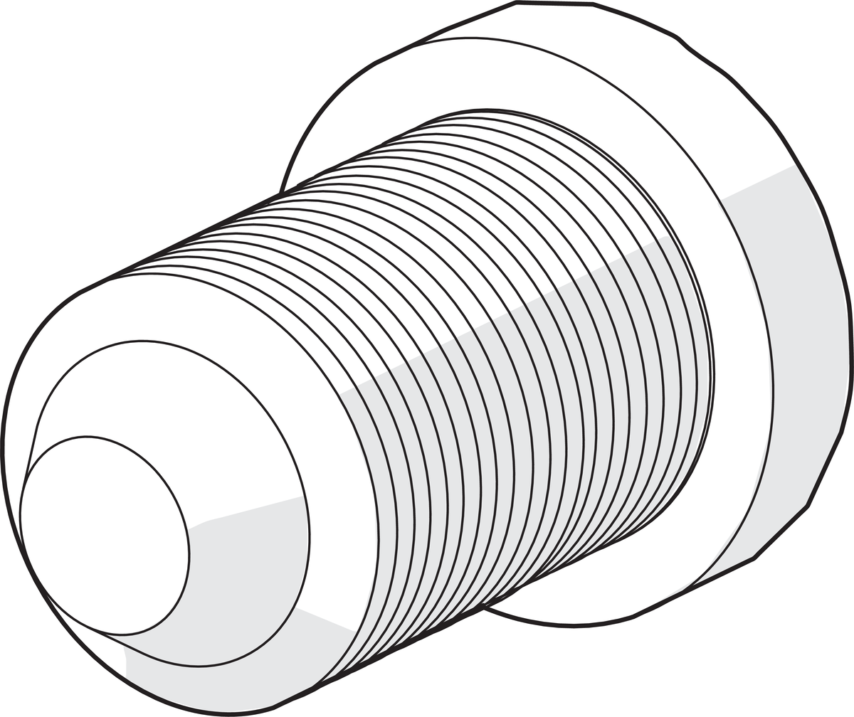 HANSA Šroub, M6x10, 2,5 #59911435