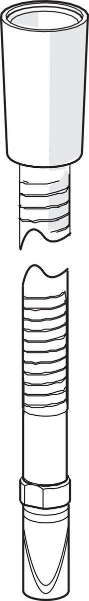 HANSA Sprchová hadice, L=1750, G1/2-M12x1 #59912281