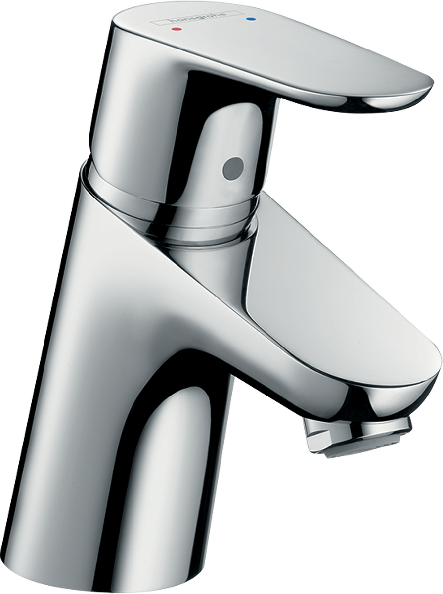 HANSGROHE Focus Páková umyvadlová baterie 70 s odtokovou soupravou s táhlem #31730000 - chrom