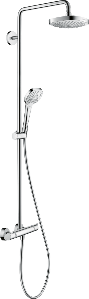 Obrázek HANSGROHE Croma Select E Showerpipe 180 2jet EcoSmart s termostatem #27257400