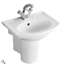 VILLEROY & BOCH CENTURY polosloup k umyvadlu 720300R1 - CP