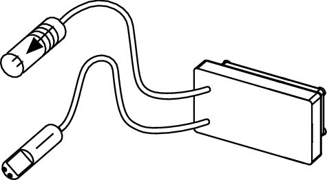 TECE ND infračervený spínač 6V baterie #9820087