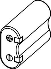 TECE ND 6V baterie pro urinál #9820092