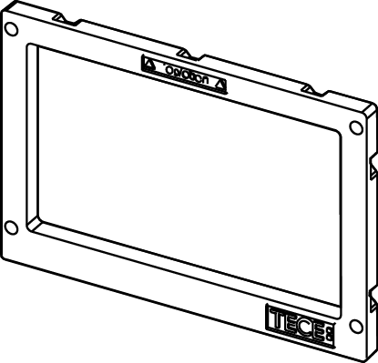 TECE ND rámeček pro zapuštění instalace #9820196