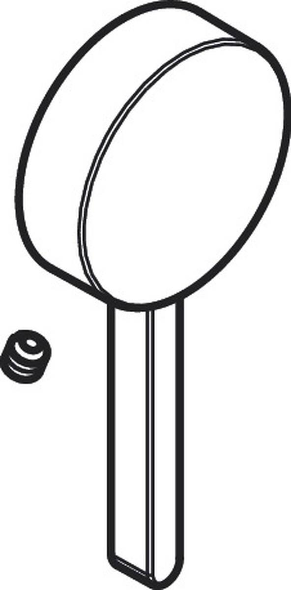 HANSGROHE ND rukojeť #93986670 - černá mat