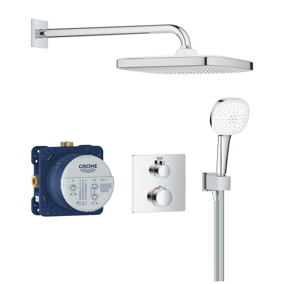 GROHE Grohtherm sprchový systém včetně podomítkového tělesa #34871000 - chrom