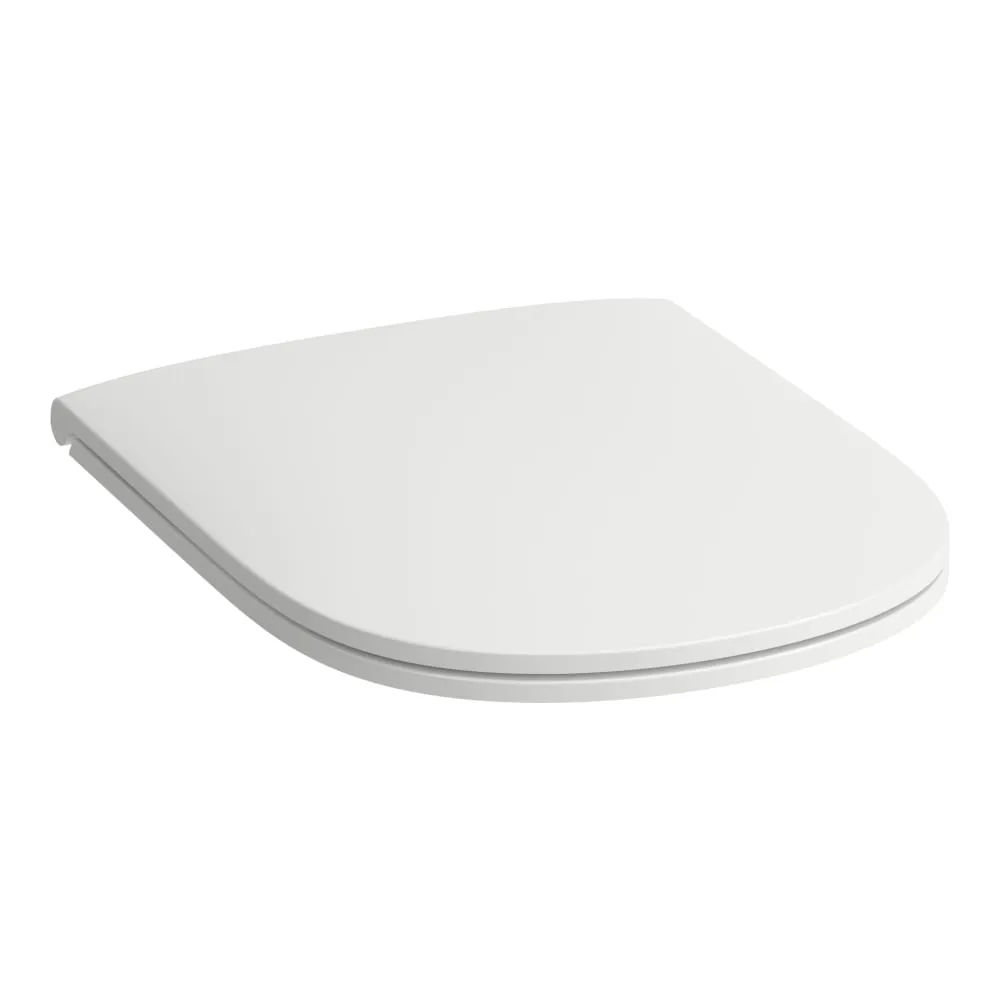 LAUFEN LUA Sedátko s poklopem, odnímatelné, zpomalovací sklápěcí systém 446 x 367 x 46 mm #H8910830000001 - 000 - Bílá
