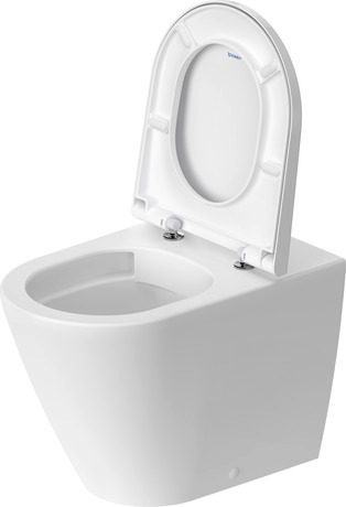 DURAVIT D-Neo stojící WC, zadní odpad, Rimless #2003092000 - bílá/HygieneGlaze