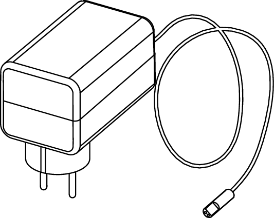 TECE Zástrčka elektrického napájení TECE pro TECElux, náhradní díl #9820286