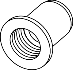 TECE ND nýtovací matice #9820071