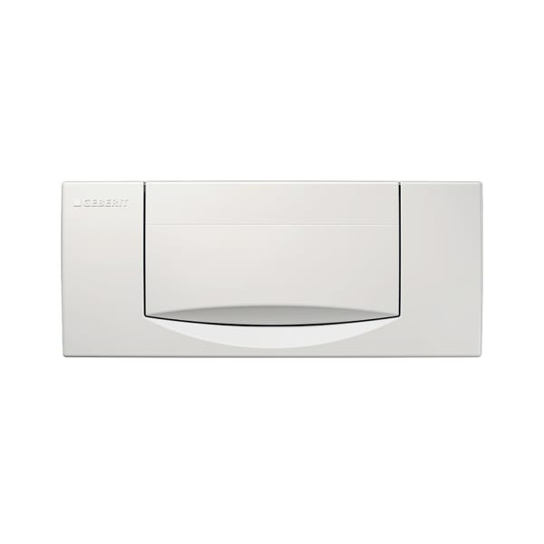 GEBERIT Ovládací tlačítko Geberit 300T, pro splachování Start/Stop Bílá #115.333.11.1