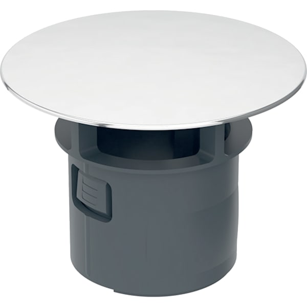 GEBERIT Kryt odtokového ventilu Geberit pro odpadní ventil s volným přívodem chrom / Lesklý #241.993.21.1