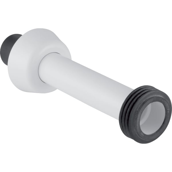 GEBERIT Sada prodloužení připojovací soupravy Geberit, s růžicí Alpská bílá #118.026.11.1