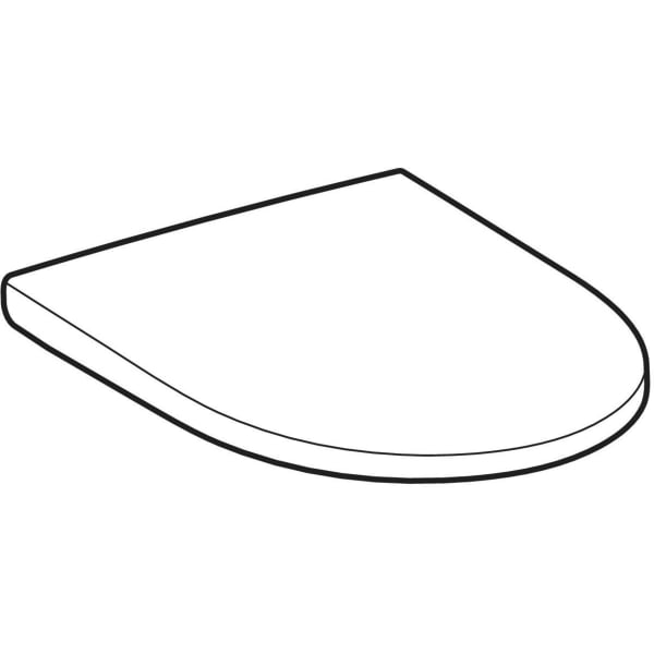 GEBERIT iCon WC sedátko, SoftClose #501.660.01.1 - bílá
