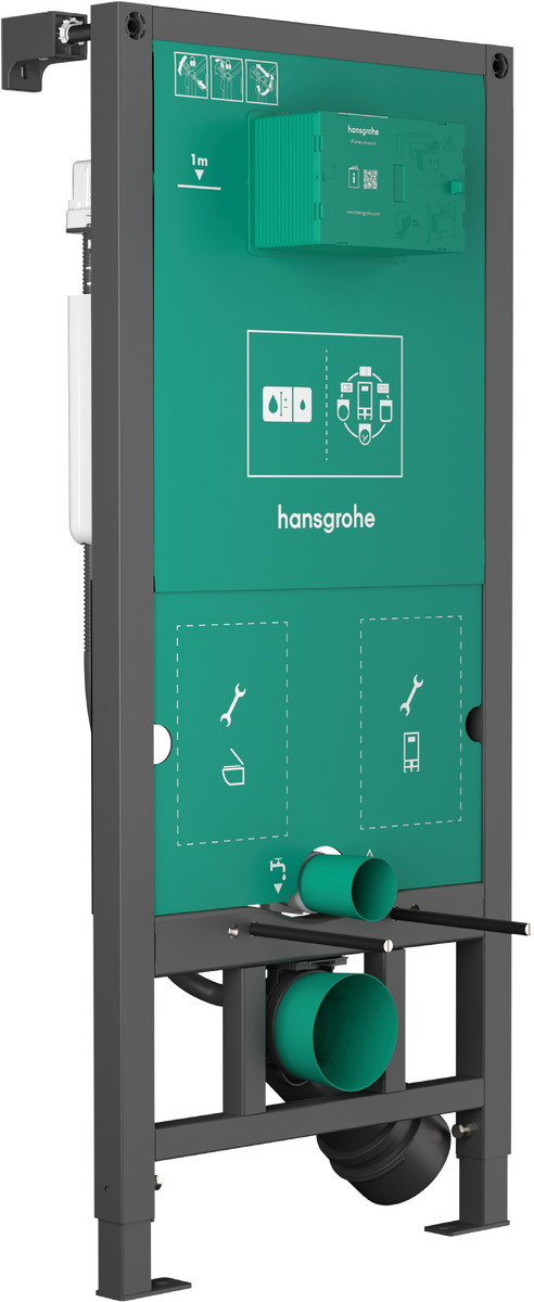 HANSGROHE iFrame universal modul pod omítku pro závěsné WC, 115cm #01022180