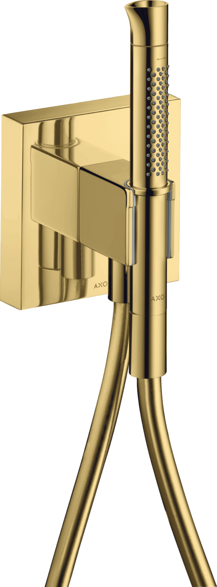 HANSGROHE AXOR Starck Organic porter unit 120/120 s tyčovou ruční sprchou se 2 tryskami a sprchovou hadicí #12232990