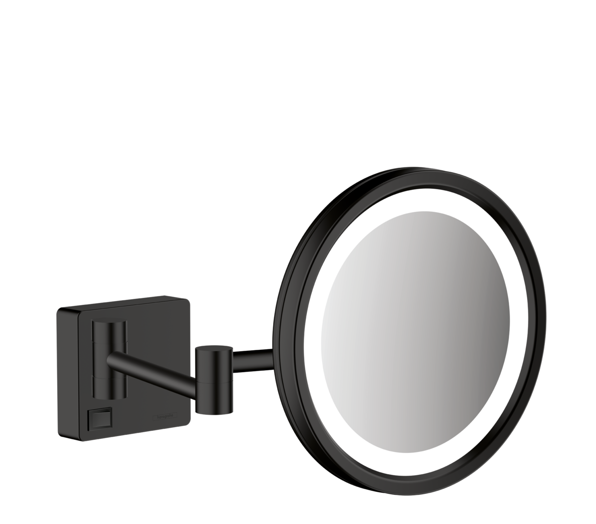 HANSGROHE AddStoris Kosmetické zrcadlo s LED osvětlením #41790670 - matná černá