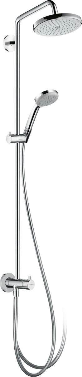 HANSGROHE Croma Showerpipe 220 1jet Reno #27224000 - Chrome