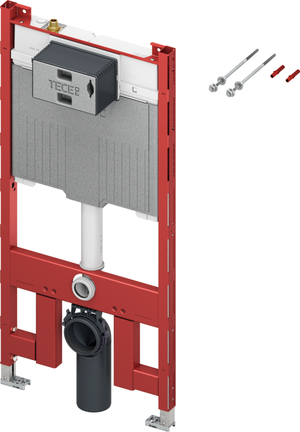 TECEprofil  montážní prvek pro WC, nádržka Octa II, 8cm, výška 112cm #9300500