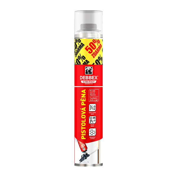 PU montážní pěna 750 ml, pistol. #40220RL