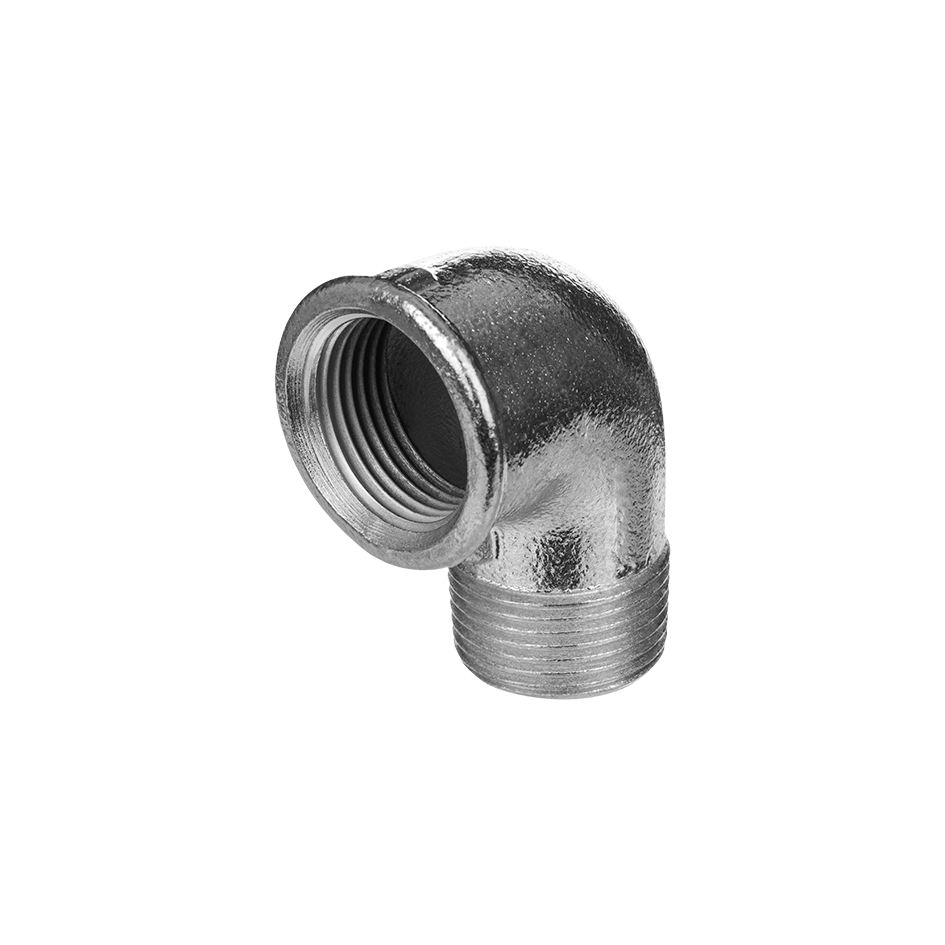 Koleno 90° černé 92 1" x 3/4"