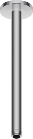 DURAVIT sprchové rameno stropní, 300mm #UV0670026010 - chrom