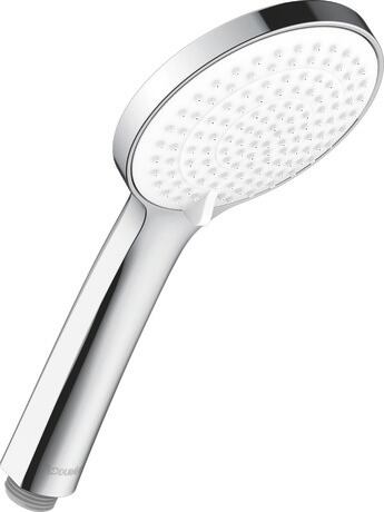 DURAVIT sprchová hlavice, 3 proudy #UV0652015010 - bílá/chrom