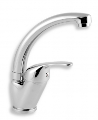 NOVASERVIS TITANIA IRIS baterie umyvadlová/dřezová stojánková #92016.0 - chrom