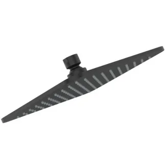 IDEAL STANDARD IDEALRAIN - Sprchová hlavice 200x52x200 mm v černé barvě, 12 l/min (3 bary) - Kovová dešťová sprcha #B0024XG - Silk Black