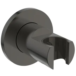IDEAL STANDARD IDEALRAIN - Držák sprchy 60x58x60 mm v magnetické šedé barvě - PVD technologie #BC806A5 - Magnetic Grey
