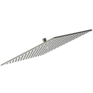 IDEAL STANDARD IDEALRAIN - Sprchová hlavice 403x58x403 mm ve stříbrné barvě, 12 l/min (3 bary) - Kovová dešťová sprcha, technologie PVD #A5806GN - Nerezová ocel